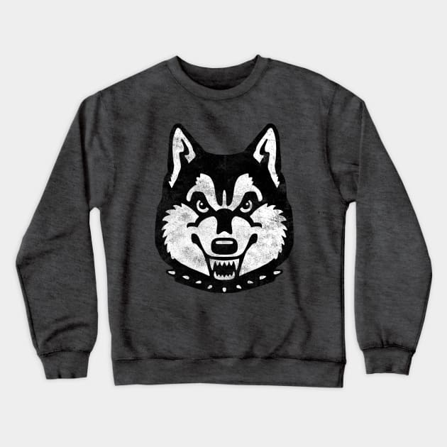 Don't Pat the Husky Crewneck Sweatshirt by Pixels & Paper